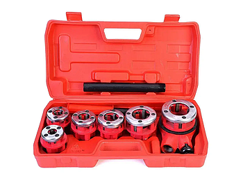 Набір плашок для нарізки трубної різьби 6 од. Falon-Tech FT1106