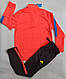 Тренувальний костюм дитячий FC Real Madrid помаранчево-чорний, фото 2