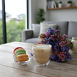 Набір склянок із подвійним дном Herisson 270 мл, 2 шт, фото 7