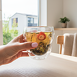 Набір склянок із подвійним дном Herisson 270 мл, 2 шт, фото 3