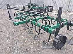 Культиватор стрільчатий 1,8 м для трактора Європак (11 лап, S-подібна стійка) без катка