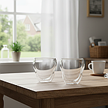 Набір склянок із подвійним дном Herisson 270 мл, 2 шт, фото 4