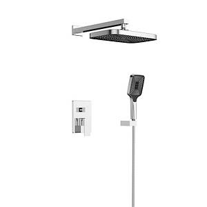 Душова система Aquarius прихованого монтажу Chrome