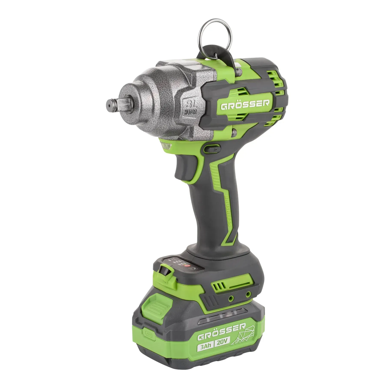 Акумуляторний гайковерт Grosser GTW 1000(каркас), фото 1