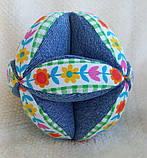 М'яч Такане розвиваюча іграшка Монтессорі "Квітковий віночок", фото 3