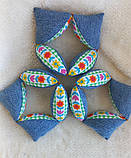 М'яч Такане розвиваюча іграшка Монтессорі "Квітковий віночок", фото 8