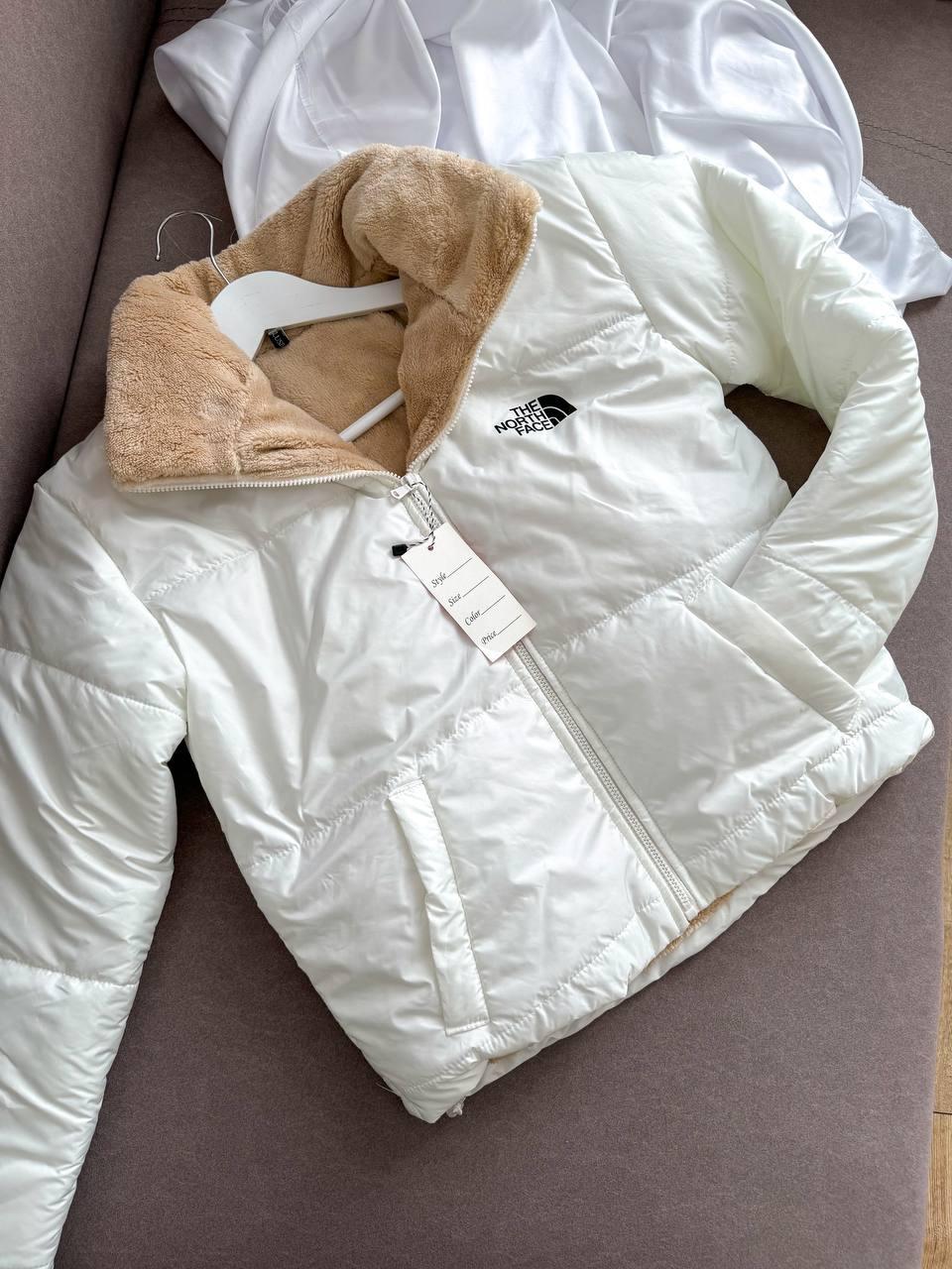 Куртка з хутром Модель: 1422-337 Колір: бежевий, чорний, молоко, мокко, шоколад, фото 1