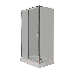 Душова кабіна INSANA Fiona Grey 110x90x205 мілкий піддон