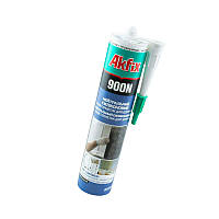 Герметик силіконовий нейтральний для дзеркал Akfix 900N 280мл (прозорий)