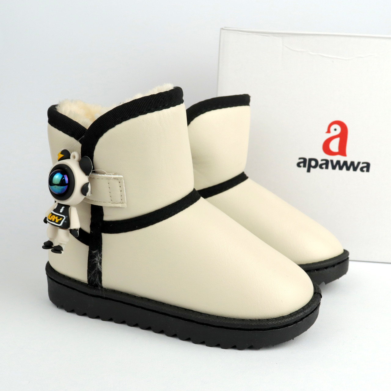 Дитячі зимові білі уггі Apawwa розмір