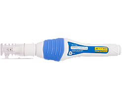 Коректор-ручка 8 мл, емульс. основа, металевий наконечник, гумовий грип BUROMAX