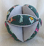 М'яч Такане розвиваюча іграшка Монтессорі "Бембі Velvet", фото 2