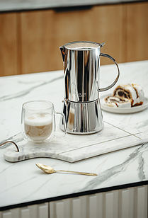 Електрична гейзерна кавоварка для еспресо Adler AD 4419 - 350 мл