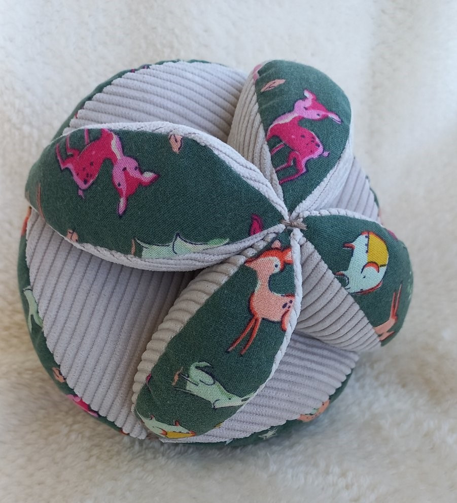 М'яч Такане розвиваюча іграшка Монтессорі "Бембі Velvet", фото 1