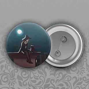 Значок 32 мм Хелловін/Halloween 011