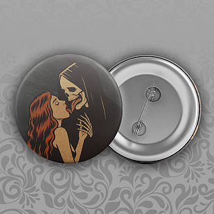 Значок 56 мм Хелловін/Halloween 012