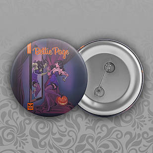 Значок 32 мм Хелловін/Halloween 013