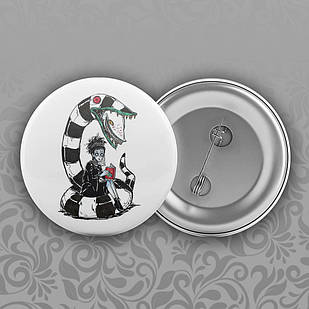 Значок 56 мм Хелловін/Halloween 014