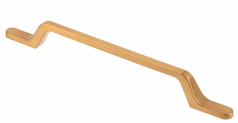 Ручка GTV FLAVIO 96 мм Золота латунь, фото 1