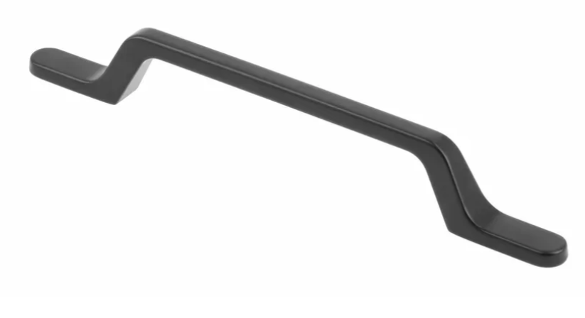 Ручка GTV FLAVIO 128 мм Чорний матовий, фото 1