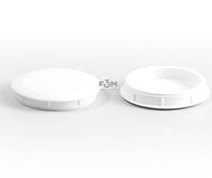 Заглушка Hafele для отвору d-35мм пластикова біла