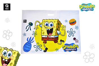 Пакет поліетиленовий (XL) QB005-305 "Губка Боб" р.75x55 см qbee