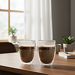 Набір склянок із подвійним склом Herisson 370 мл, 2 шт, фото 2