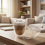 Набір склянок із подвійним склом Herisson 370 мл, 2 шт, фото 9