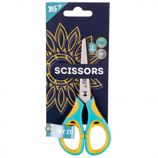 Ножиці "Ukraine" 13см з гумовими вставками, ТМ Yes, Україна, фото 1