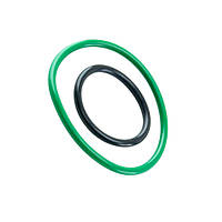 Гумові кільця фільтра в редуктор TOMASETTO "Tomasetto" зелене + чорне