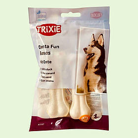 Ласощі для собак Trixie DENTAfun Кістка пресована з качкою 10 см 2 шт 31391