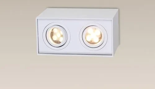 Плафон Maxlight Basic Square II, накладний, білий (C0088), фото 1