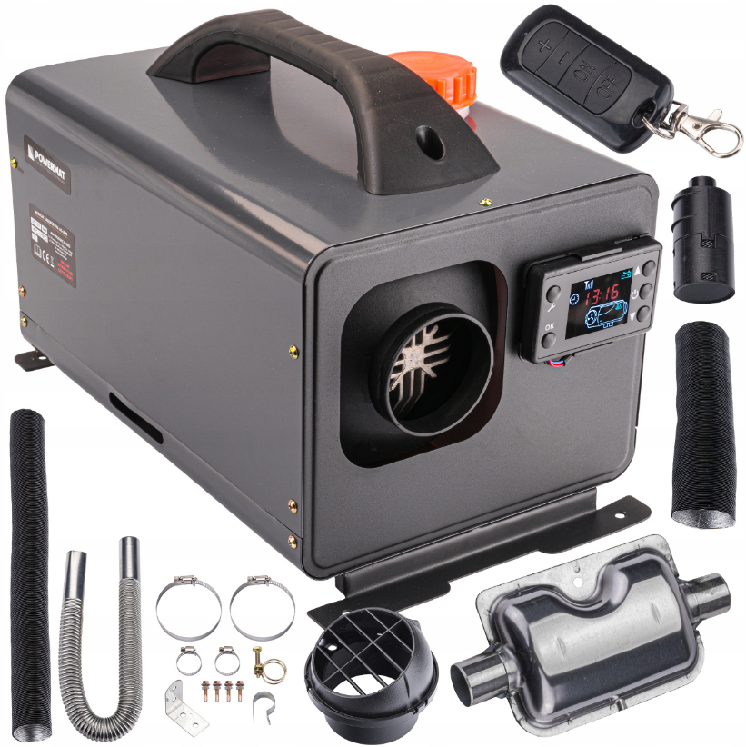 Автономний дизельний нагрівач 8 кВт Powermat (Польща), фото 1