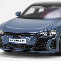 Машинка Audi RS e-tron GT 1:36 Автопром — металева електро модель із зарядною станцією, світлом і звуком, арт. 68717-1, фото 5