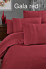Постільна білизна ранфорс Deluxe First Choice євро розмір Gala red, фото 2