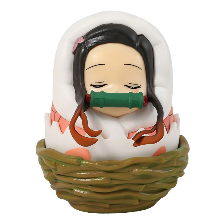 Фігурка Незуко Камадо - Клинок, який знищує демонів | Nezuko Kamado - Kimetsu no Yaiba Eggshell Sleepy