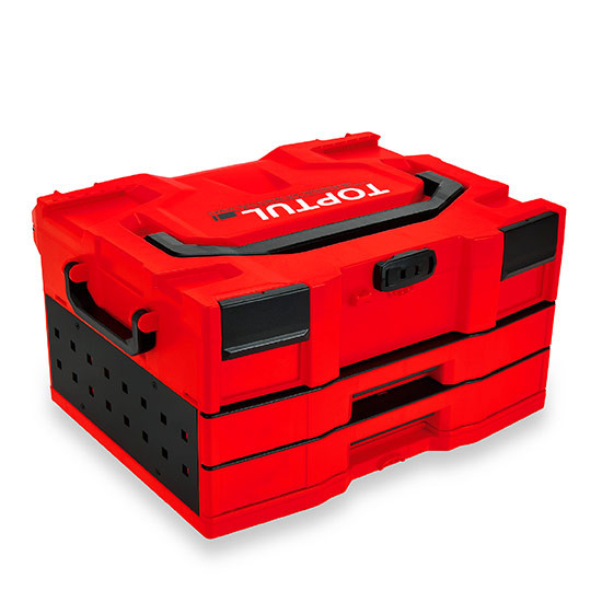 Ящик для інструменту модульний 3 секції 456x372x250мм (пластик) TBCE0202 TOPTUL