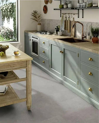 Вінілова плитка пвх Tarkett Elegance Rigid 55 Polished Concrete Steel, фото 1