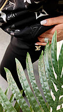 Жіночий трикотажний костюм двійка великого розміру | Туреччина | Кофта на блискавці з капюшоном + штани на манжетах | Чорний, фото 3