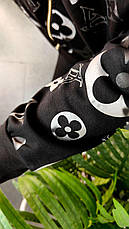 Жіночий трикотажний костюм двійка великого розміру | Туреччина | Кофта на блискавці з капюшоном + штани на манжетах | Чорний, фото 4