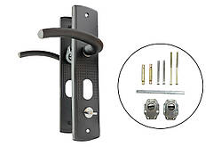 Ручка для металевих дверей FZB HY-A1809 ліва ORB