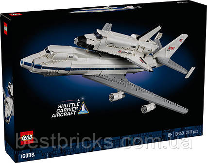 Конструктор Lego Icons Літак-носій шатлів 10360