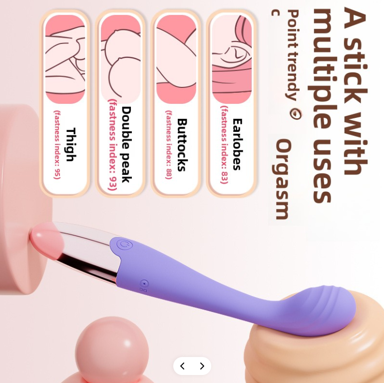 Стильний вібратор від USB, Вібратор із вигнутою ребристою головкою, стимулятор точки G, Інтимні іграшки, фото 1