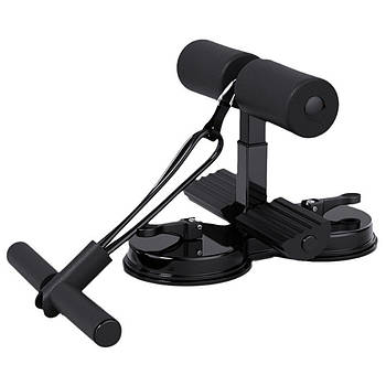 Тренажер для пресу з еспандером DK-03 / Тренажер для силових вправ / Тренажер на присосках