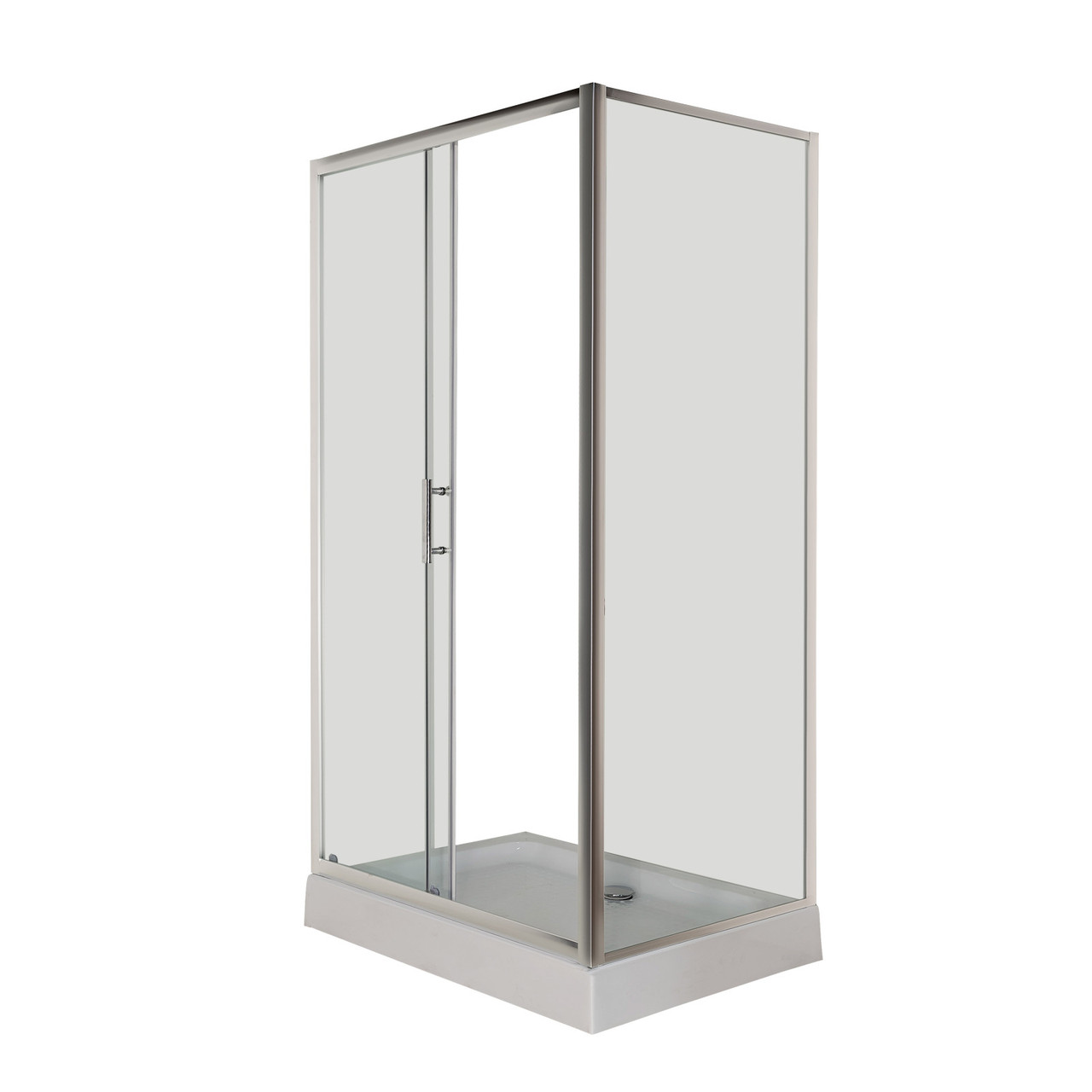 Душова кабіна INSANA Fiona 110x80x205 мілкий піддон, фото 1