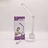 Настільна лампа з органайзером, від USB / LED лампа акумуляторна / Світлодіодна лампа складна, фото 10