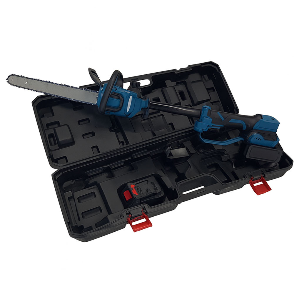 Телескопічна пила масляна 12'', 2 АКБ / Електропила на акумуляторі / Акумуляторна пила для обрізки дерев, фото 1