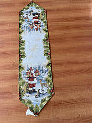 Новорічна доріжка ранер на стіл 35×145 см