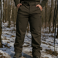 Тактическая куртка зимняя хищник Max-Heat мужская полевая куртка армейская теплая soft shell качественная камуфляжная