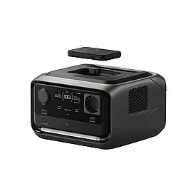 Портативна зарядна станція-повербанк EcoFlow RIVER 3 Plus Wireless 300 Вт. / 600 Номінальна / 1200 пік!